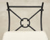 Neoclassical Style Horned Aluminum Bench after Diego Giacometti