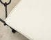 Neoclassical Style Horned Aluminum Bench after Diego Giacometti
