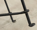 Neoclassical Style Horned Aluminum Bench after Diego Giacometti