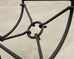 Neoclassical Style Horned Aluminum Bench after Diego Giacometti