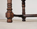 Country French Oak Parquetry-Top Farmhouse Dining Table 8 Ft