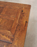 Country French Oak Parquetry-Top Farmhouse Dining Table 8 Ft