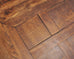 Country French Oak Parquetry-Top Farmhouse Dining Table 8 Ft