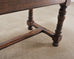 Country French Oak Parquetry-Top Farmhouse Dining Table 8 Ft