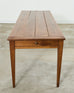 19th Century Country French Provincial Fruitwood Farmhouse Dining Table