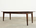19th Century Country French Provincial Walnut Farmhouse Dining Table