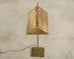 Mid-Century Adjustable Patinated Brass Pharmacy Floor Lamp
