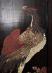 Chinese Export Eight Panel Coromandel Screen Bird Landscape