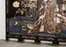 Chinese Export Eight Panel Coromandel Screen Bird Landscape