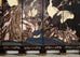 Chinese Export Eight Panel Coromandel Screen Bird Landscape