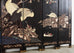 Chinese Export Eight Panel Coromandel Screen Bird Landscape