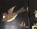 Chinese Export Eight Panel Coromandel Screen Bird Landscape