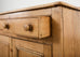 19th Century Country French Provincial Pine Sideboard 7 Ft