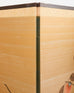 Japanese Showa Four Panel Screen Persimmon Branch in Snow