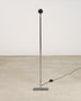 Midcentury Steel and Chrome Pharmacy Floor Lamp after Casella