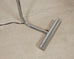 Midcentury Steel and Chrome Pharmacy Floor Lamp after Casella