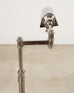 Ralph Lauren Style Adjustable Polished Nickel Pharmacy Floor Lamp
