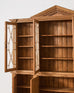 Country English Georgian Style Breakfront Pine Library Bookcase