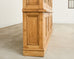 English George III Style Pine Astral Glazed Bibliotheque Bookcase
