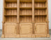 19th Century French Pine Library Bibliotheque Bookcase
