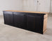 Country French Provincial Bleached Oak Enfilade Sideboard 8 Ft