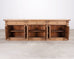 Country French Provincial Bleached Oak Enfilade Sideboard 8 Ft