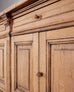 Country French Provincial Bleached Oak Enfilade Sideboard 8 Ft