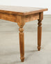 Country Farmhouse Hardwood Console Display Sofa Table 8 Ft