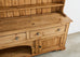 Country English Farmhouse Welsh Pine Dresser with Plate Rack