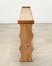 19th C. French Country Pine Farmhouse Cupboard Shelf Étagère 7 Ft