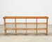 19th C. French Country Pine Farmhouse Cupboard Shelf Étagère 7 Ft