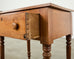 19th Century Country English Fruitwood Farmhouse Work Table
