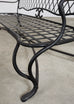 Rose Tarlow Style Iron Twig Garden Six-Piece Patio Suite