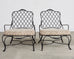 Rose Tarlow Style Iron Twig Garden Six-Piece Patio Suite