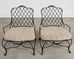 Rose Tarlow Style Iron Twig Garden Six-Piece Patio Suite