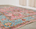 Jewel Toned Modern Turkish Oushak Rug