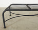 Set of Six Neoclassical Style Aluminum Garden Chaise Lounges