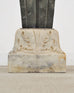 Hellenistic Greco-Roman Hermes Stone Marble Sculpture 5 Ft