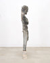 Hellenistic Greco-Roman Hermes Stone Marble Sculpture 5 Ft