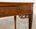 Diminutive Country French Provincial Fruitwood Writing Table Desk