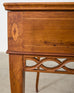 Diminutive Country French Provincial Fruitwood Writing Table Desk