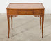 Diminutive Country French Provincial Fruitwood Writing Table Desk