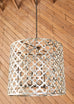 Monumental Ironies Capriz Shell Asilah Quatrefoil Chandelier