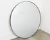 Restoration Hardware Round Bristol Mirror Blackened 42 In.