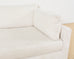 Belgian Linen Slipcover Sofa Settee