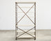 Industrial Style Bronzed Iron Rolling Bookcase Etagere by Suzanne Kasler