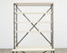 Industrial Style Bronzed Iron Rolling Bookcase Etagere by Suzanne Kasler