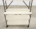 Industrial Style Bronzed Iron Rolling Bookcase Etagere by Suzanne Kasler