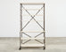 Industrial Style Bronzed Iron Rolling Bookcase Etagere by Suzanne Kasler