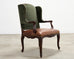 Ralph Lauren Conservatory Garden Wingback Dining Armchair